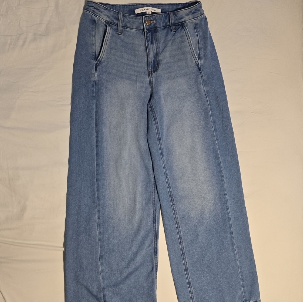 Celebrity Pink Denim Wide Leg Women's Jeans